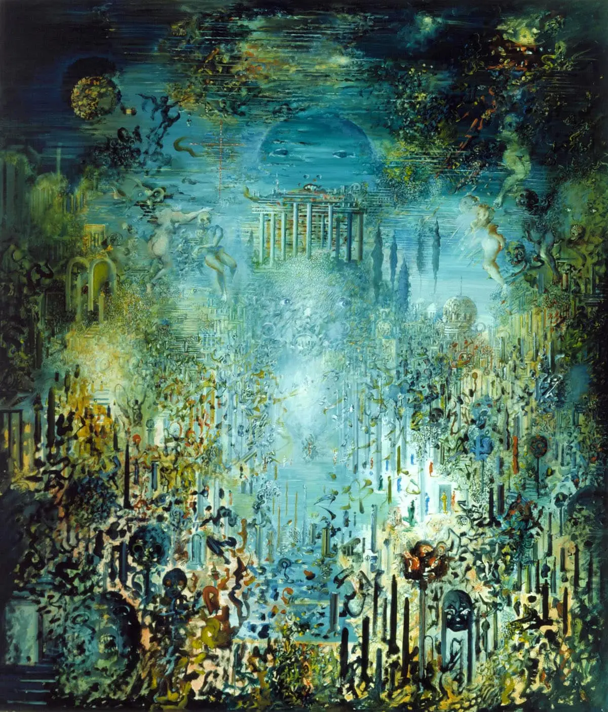 Face aux Ténèbres, 2004, by Ljuba Popović