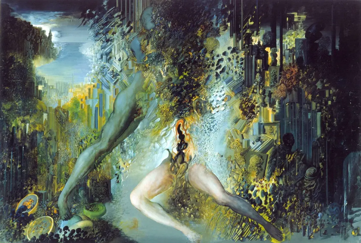 Hara-Kiri, Hommage à Mishima / L’Étouffement, 1983, by Ljuba Popović