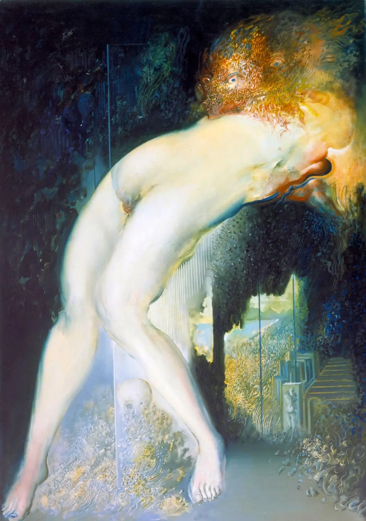 Hommage à Füssli, 1981, by Ljuba Popović