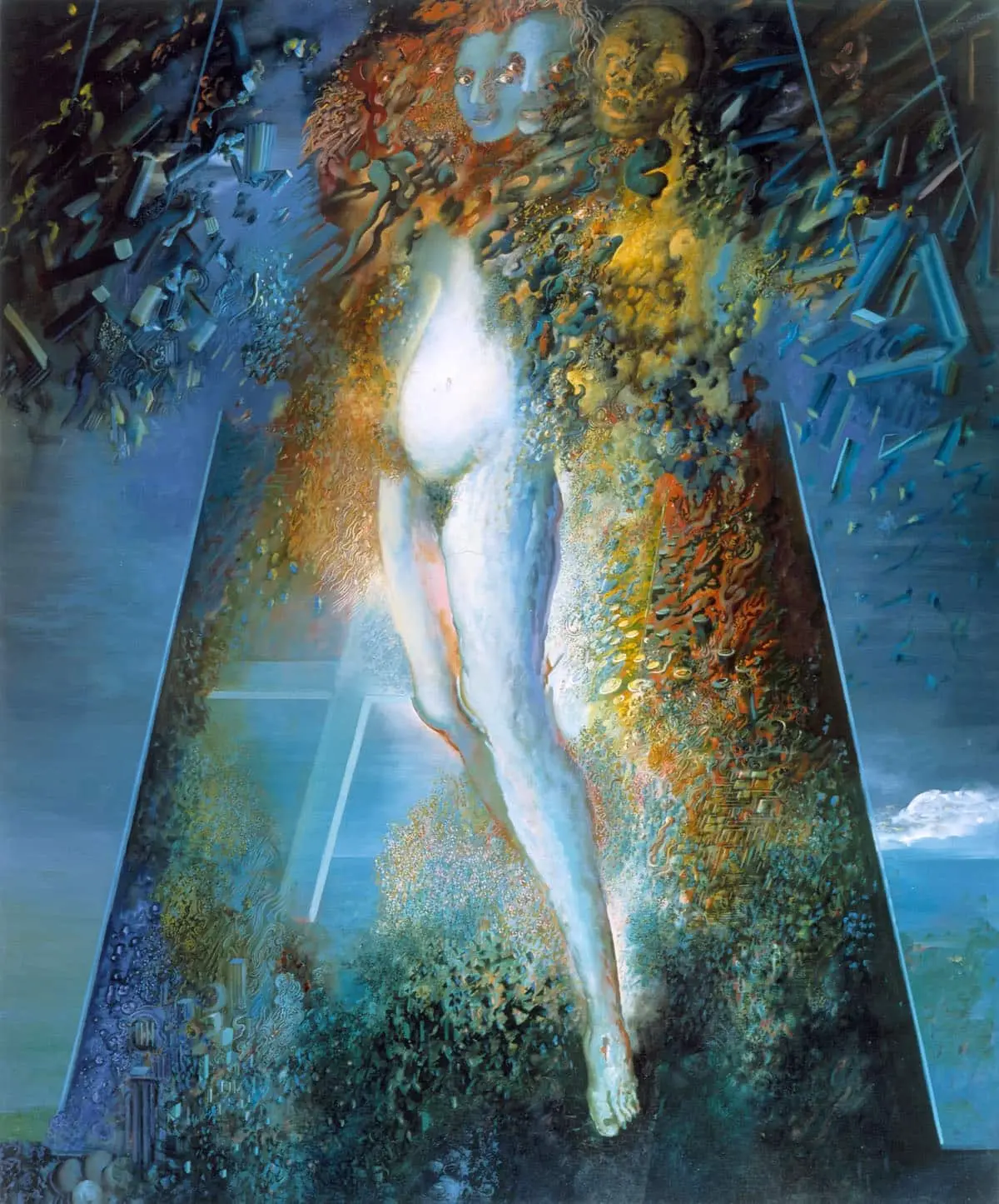 La Tentatrice, 1982–1983, by Ljuba Popović