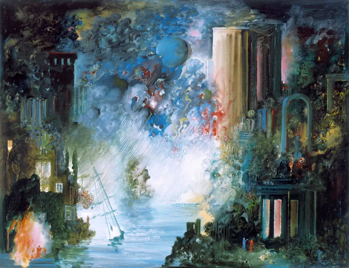Les Conversations Artistiques sous la Tempête, 2007, by Ljuba Popović